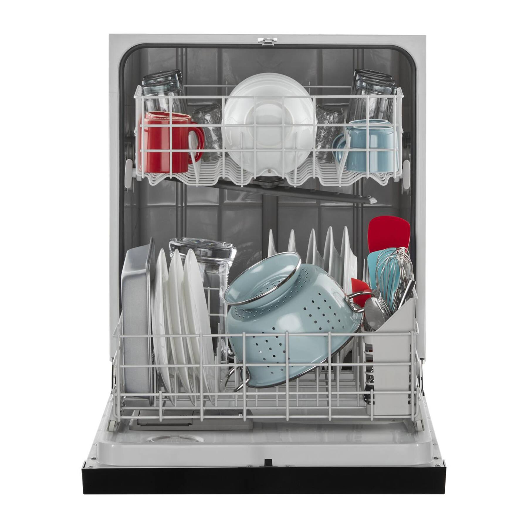 Alt View 11. Amana - 24" Front Control Built-In Dishwasher with Triple Filter Wash and 59 dBA - Stainless Steel.
