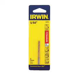 Irwin - 5/64 X 2 L High Speed Steel Drill Bit Set Straight Shank 2 pc