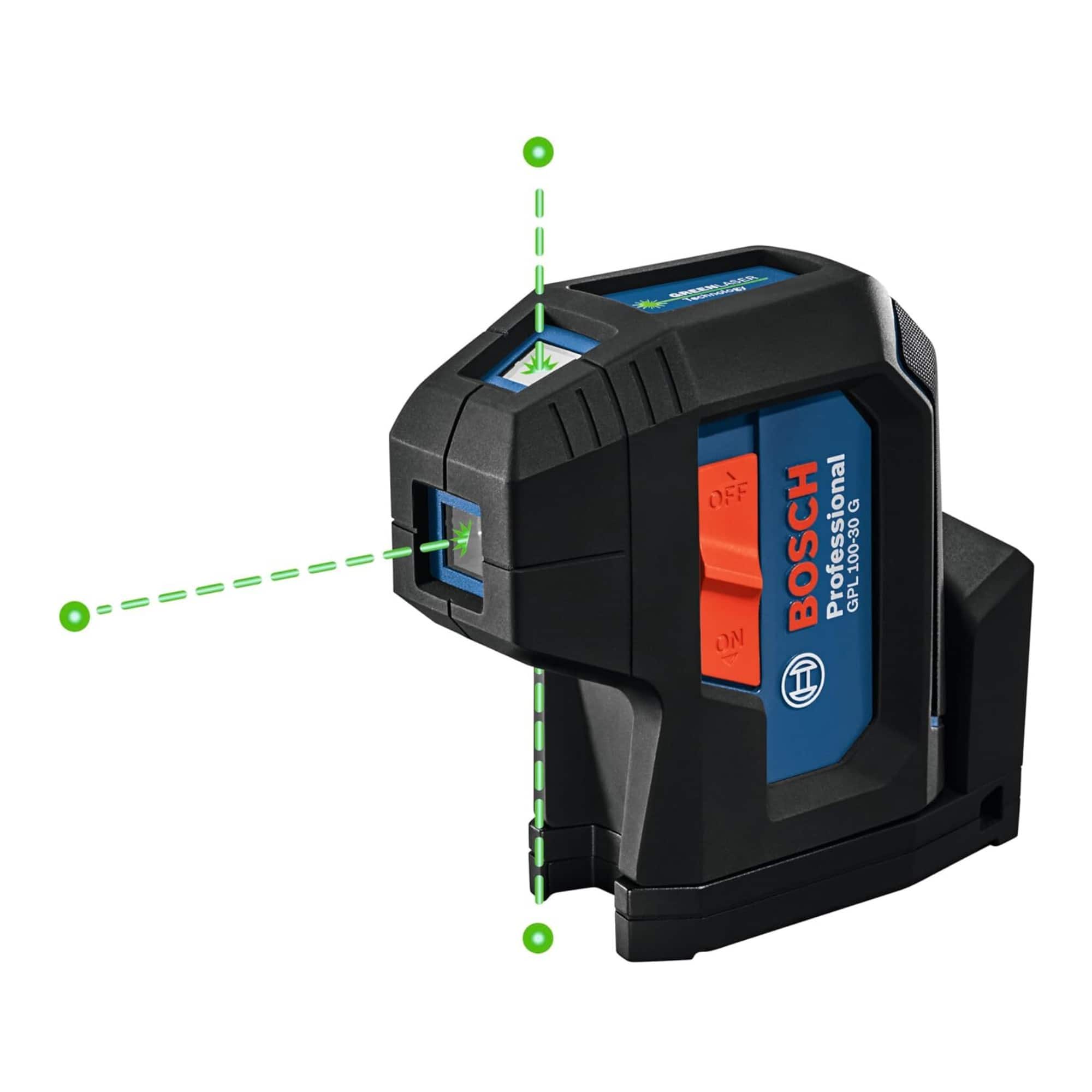 Bosch - GPL100-30G Green-Beam Self-Leveling Alignment Laser
