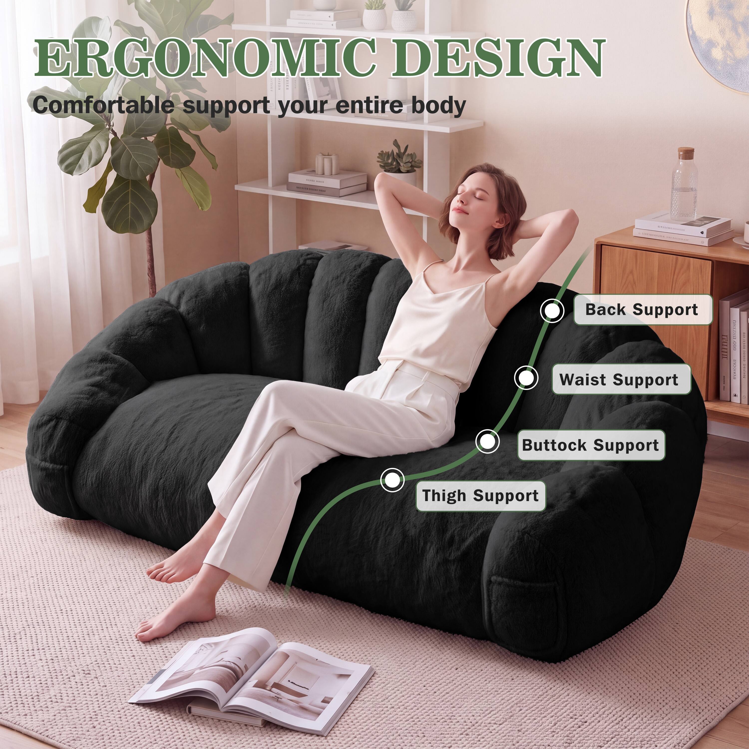 ERGONOMIC DESIGN  
Comfortable support your entire body

- Back Support
- Waist Support
- Buttock Support
- Thigh Support