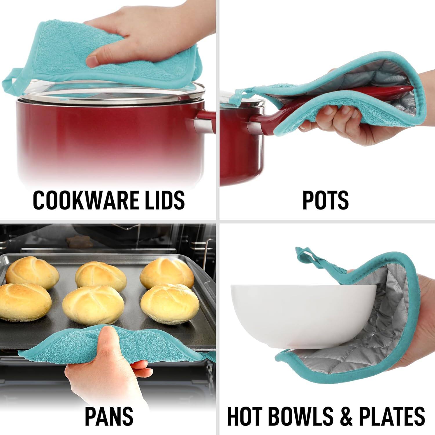 - COOKWARE LIDS
- POTS
- PANS
- HOT BOWLS & PLATES