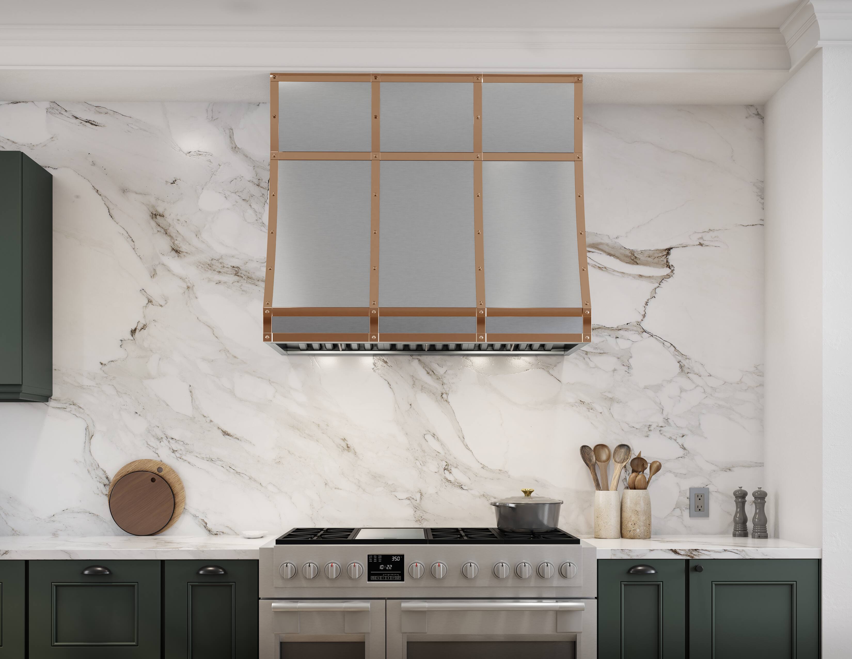 Alt View 3. Zephyr - Banding Kit for DC14812AS - Polished Copper.