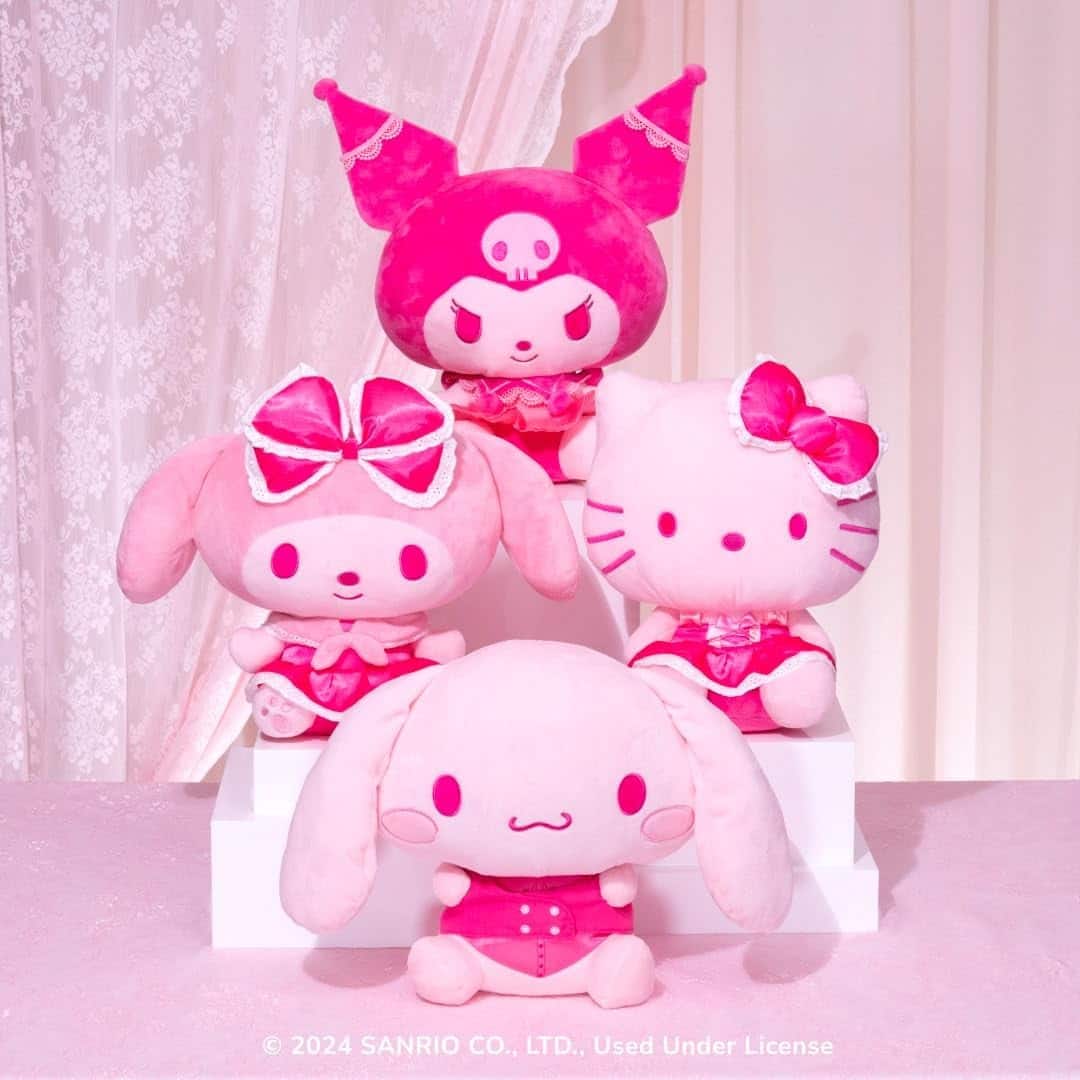 Jazwares Hello Kitty and Friends: Pink Monochrome Kuromi 12
