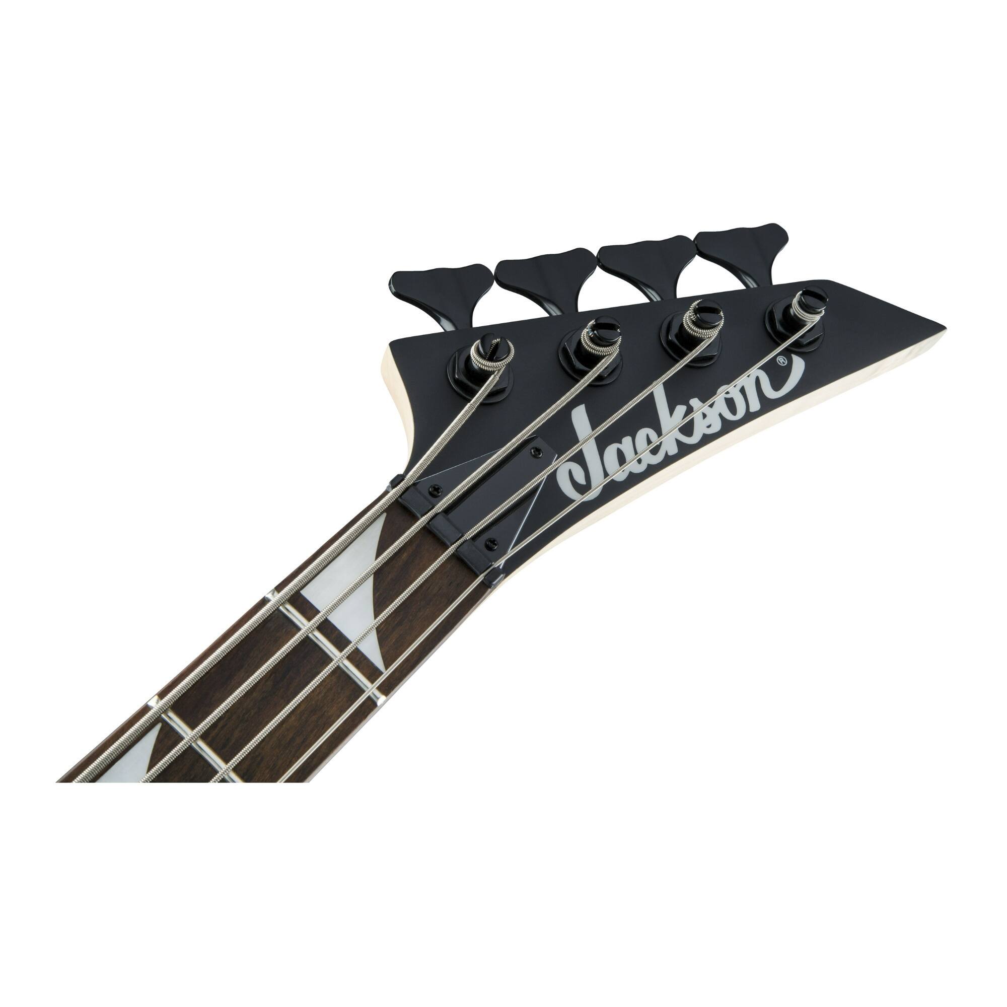 Left. Jackson - Jackson JS Series Concert Bass Minion JS1X 4-String Guitar (Satin Black).