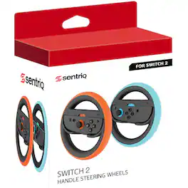 Sentriq - Streering Wheel Set for Switch 2 Joy Cons - 2 Count