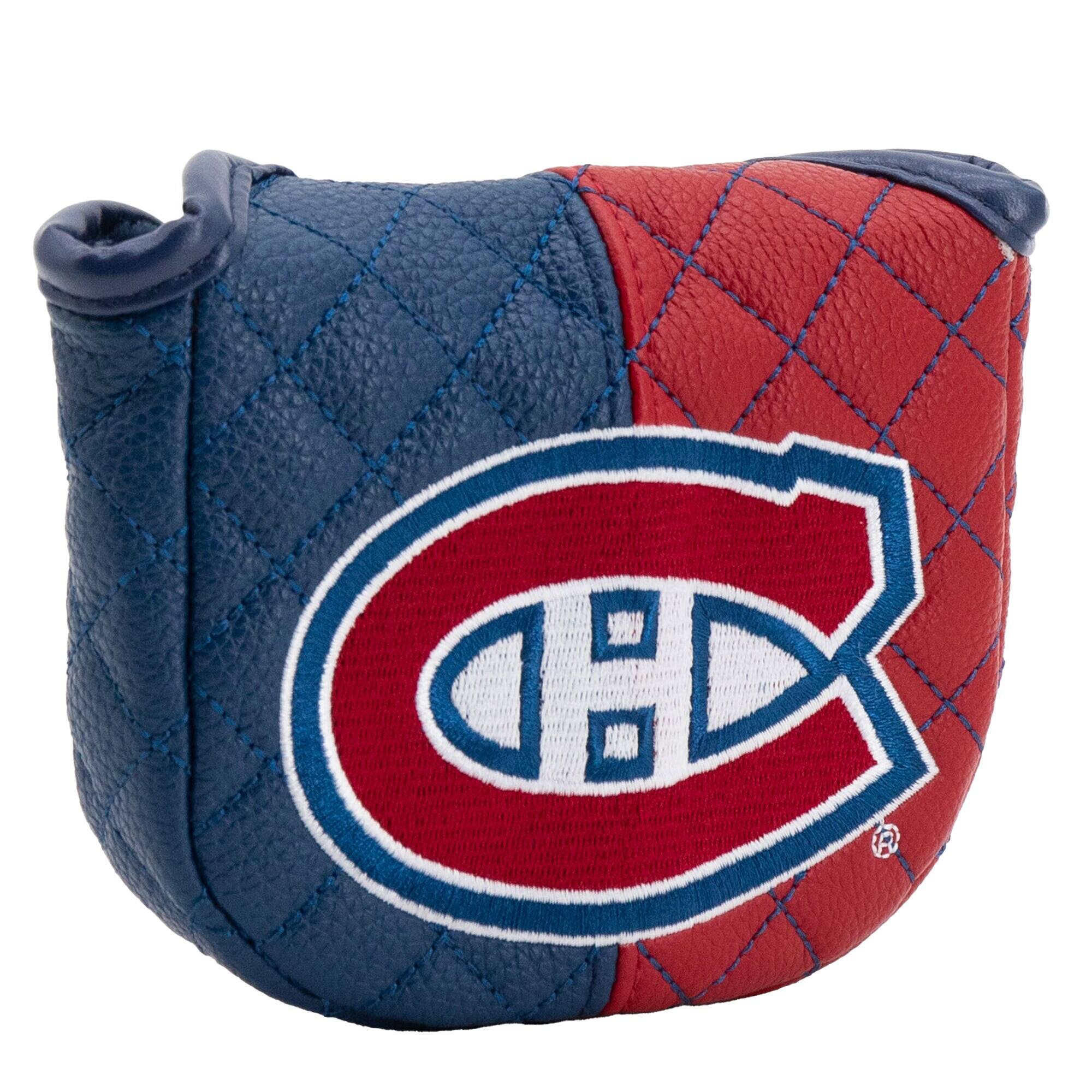 Alt View 2. Team Golf - Montreal Canadiens Quilted Mallet Putter Cover - Multicolor.