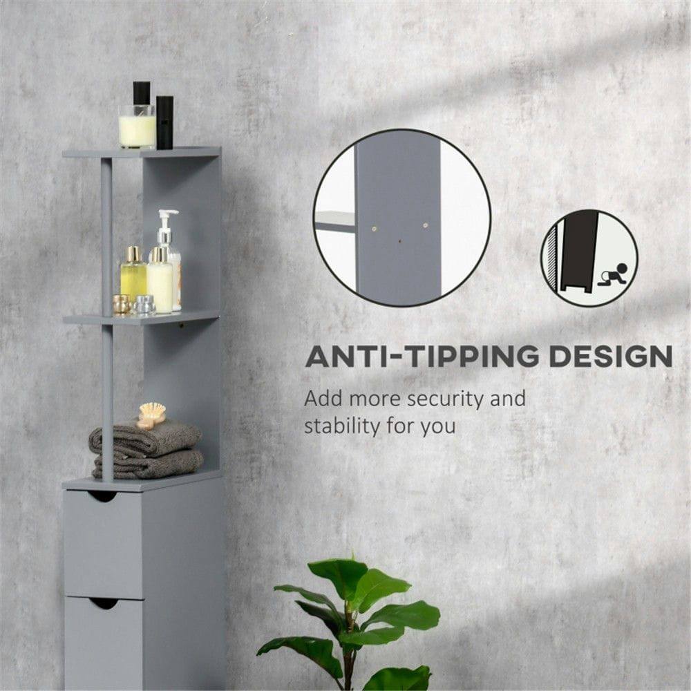 ANTI-TIPPING DESIGN  
Add more security and stability for you