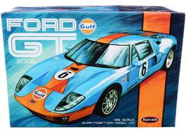 Skill 2 Snap Model Kit 2006 Ford GT "Gulf Oil" 1/25 Scale Model by Polar Lights