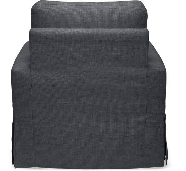Alt View 1. Finch - Finch Kingsley Skirted Arm Chair, Gray - Gray.