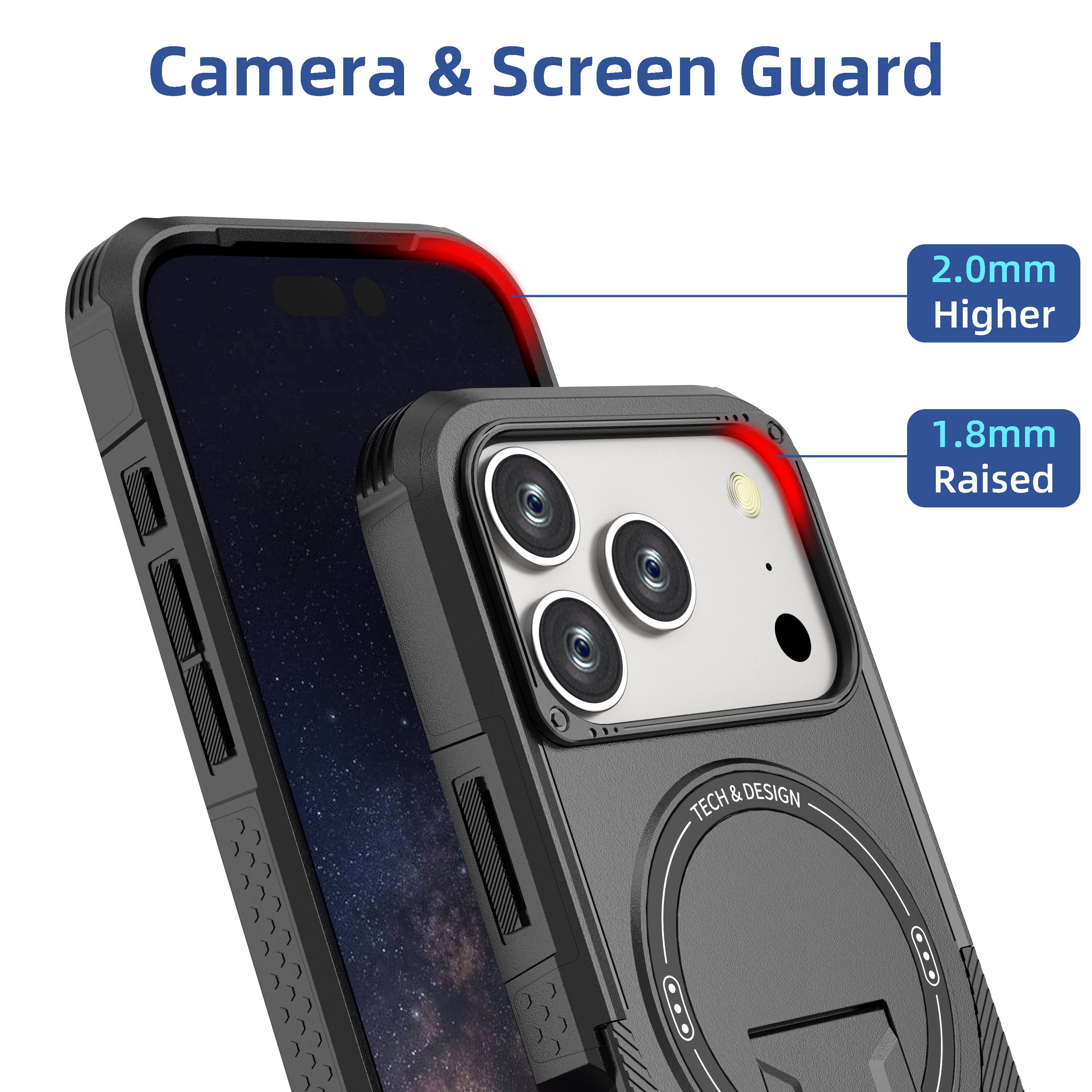 Camera & Screen Guard

2.0mm Higher

1.8mm Raised

TECH & DESIGN