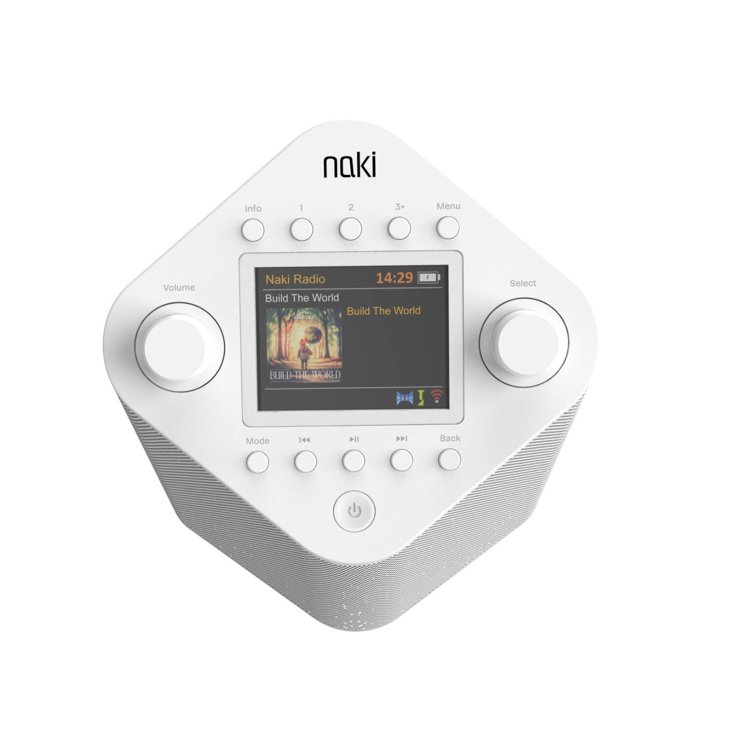naki

Info
1
2
3+
Menu
Volume
Naki Radio 14:29 Build The World Build The World TRIDGES
Select
BUILD THE WORLD
I
Mode
Back