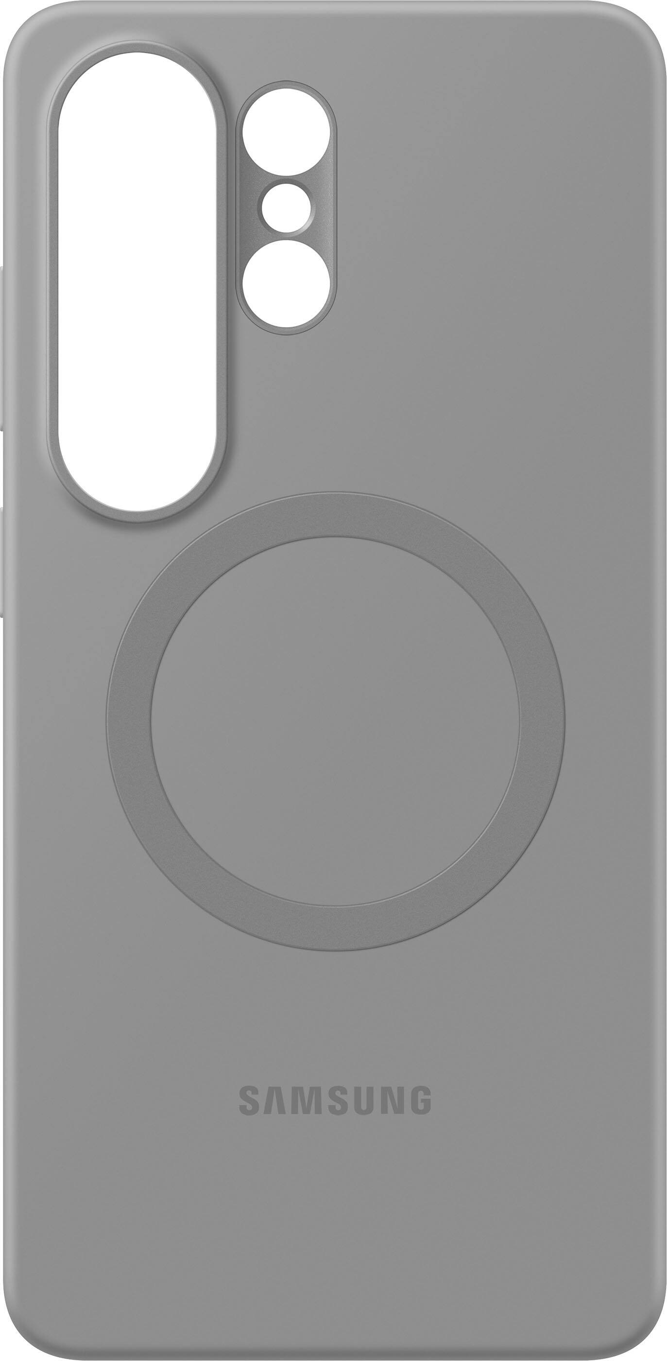 Alt View 13. Samsung - Galaxy S26 Ultra Silicone Magnet Case - Gray.