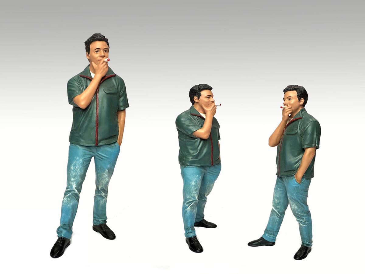 Angle. American Diorama - "Top Tuners" Figure #3 "Premium" Series for 1/24 Scale Models by American Diorama.