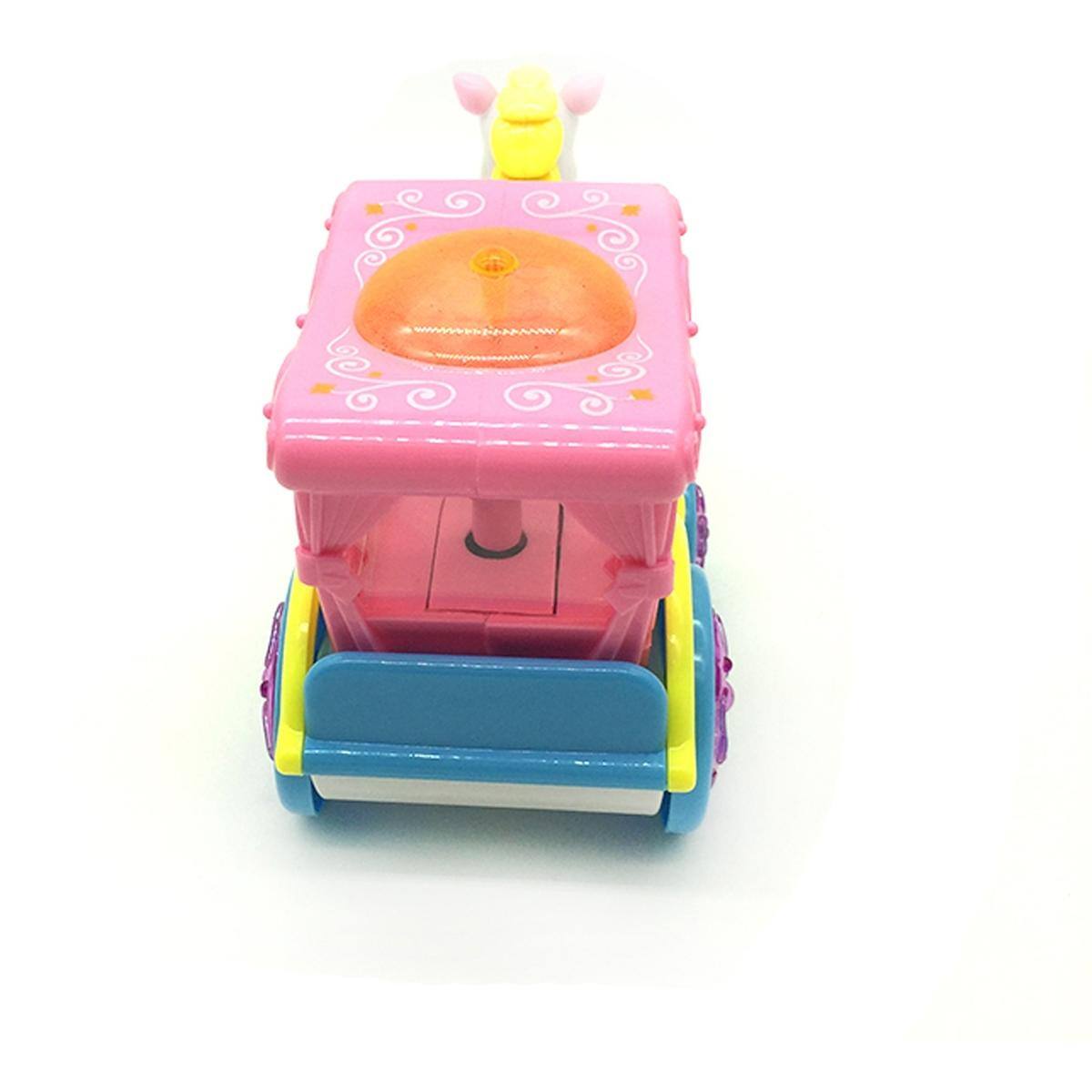 Back. JuzToys - Walking Horse And Carriage With Lights And Sound, Toys for Kids - Multi.