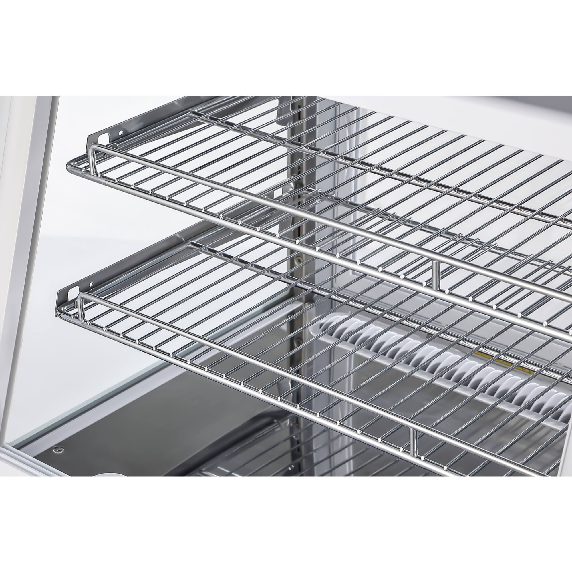 Alt View 6. Koolmore - 48 in. Self-Service Countertop Display Refrigerator in White (CDC-250-WH) - White.