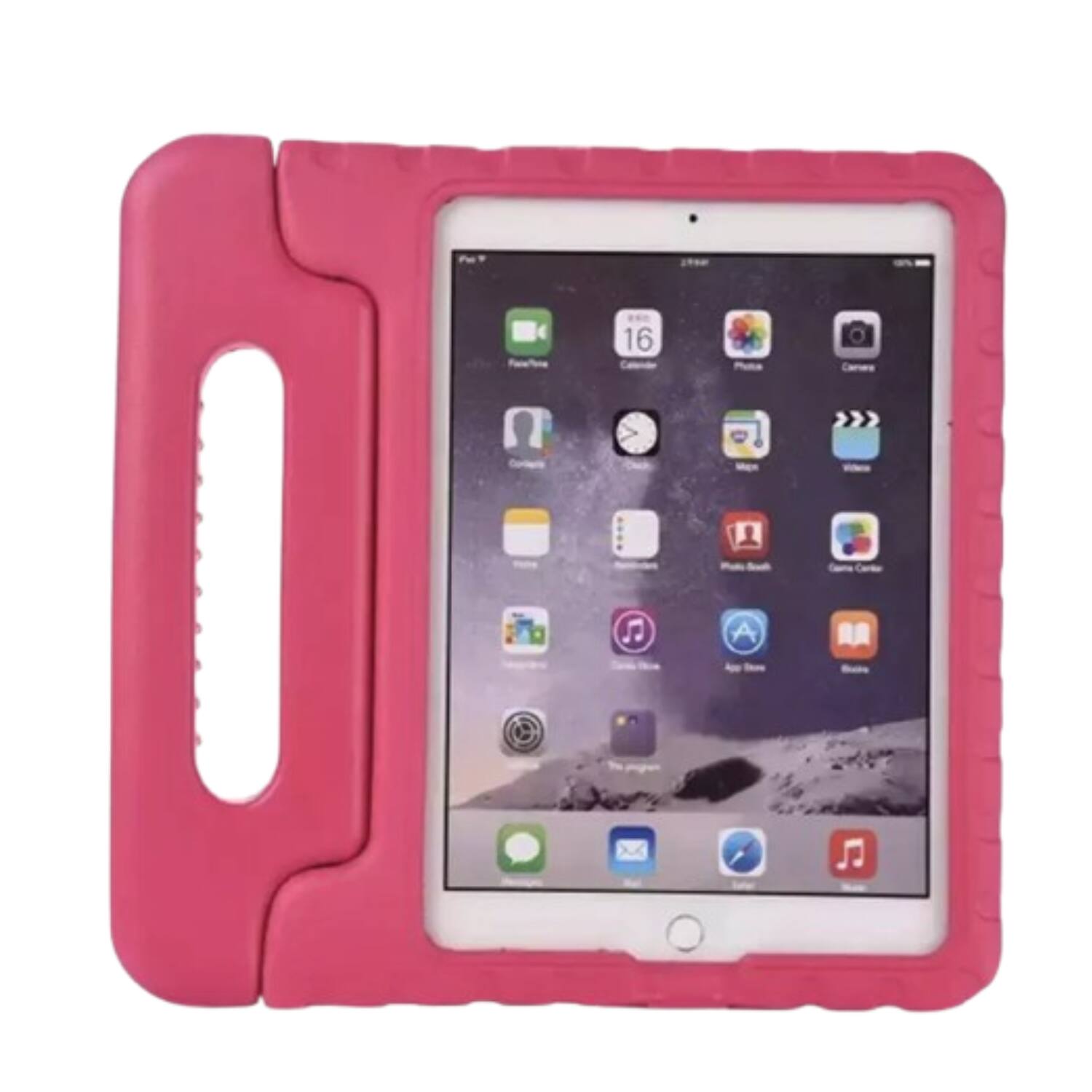 Front. Stock Preferred - Shockproof Case for iPad 9th Generation 10.2" Rose Pink - Rose Pink.