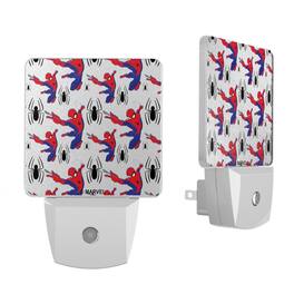 Keyscaper - Marvel Pattern Night Light 2-Pack - Spider-Man