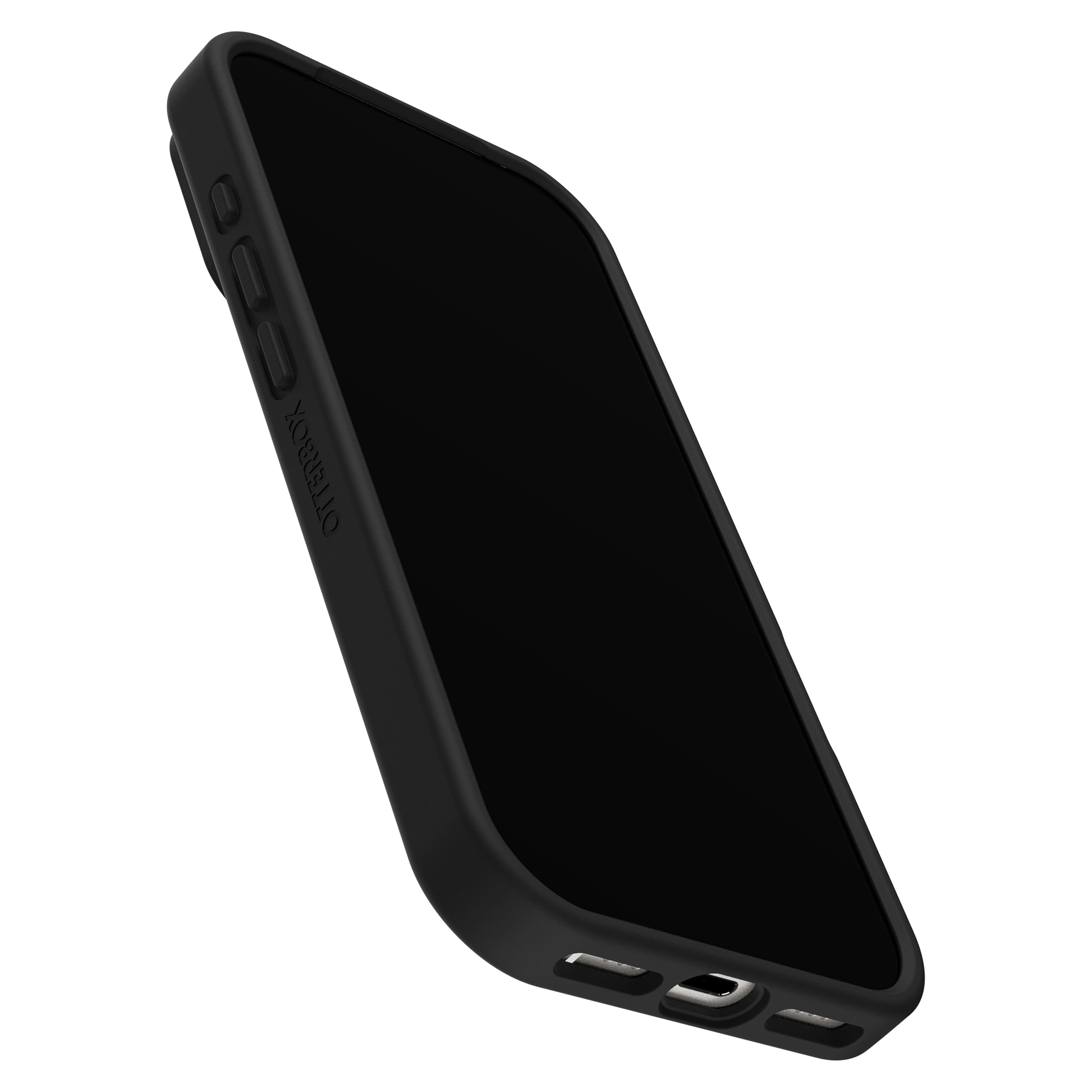Back. OtterBox - Profile Series Magnet Hard Shell for Apple iPhone 17 Pro - Black.