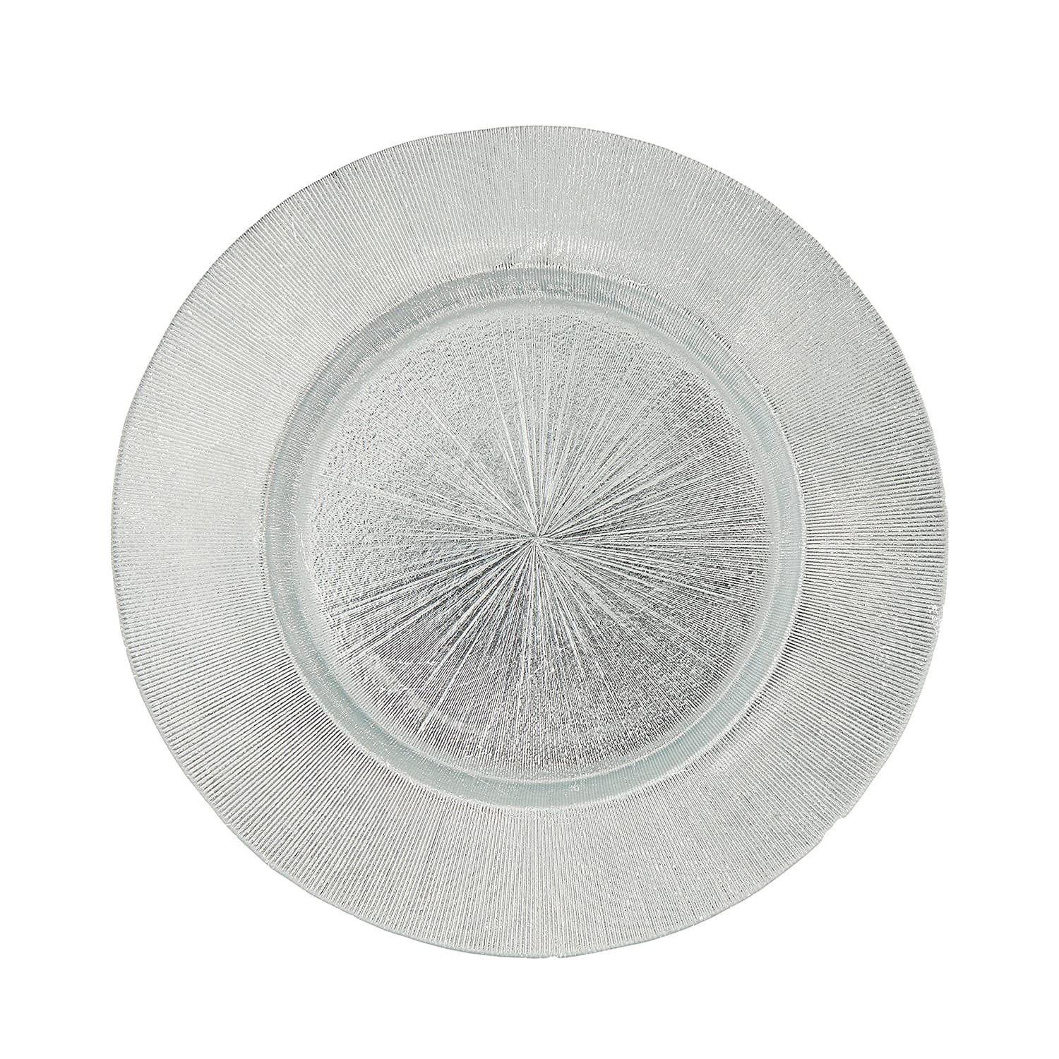 "American Atelier - Light Antique Glass Charger 13"" - Silver" price history on PriceWatchPro