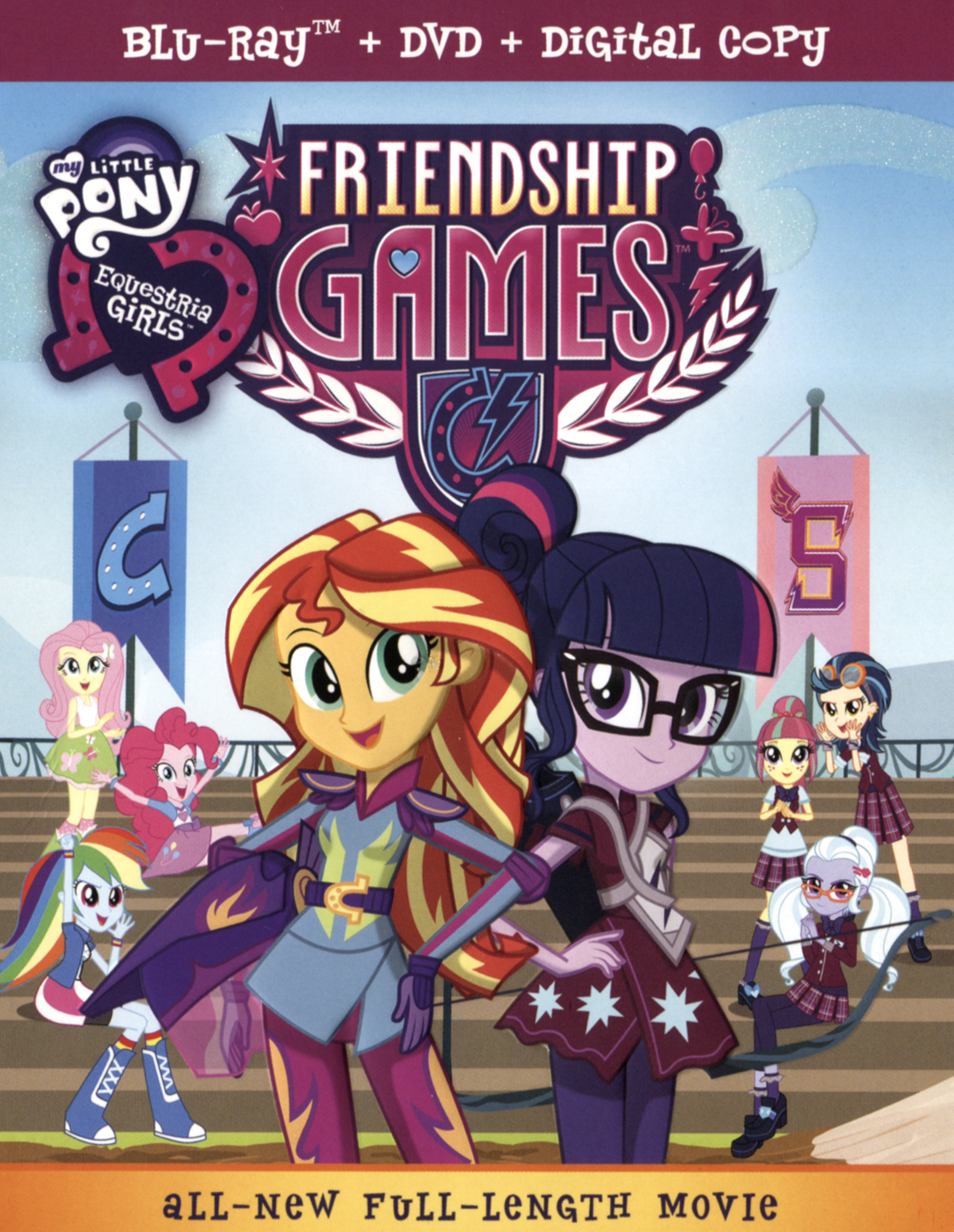 My Little Pony: Equestria Girls Rainbow Rocks [Blu-ray] [2014