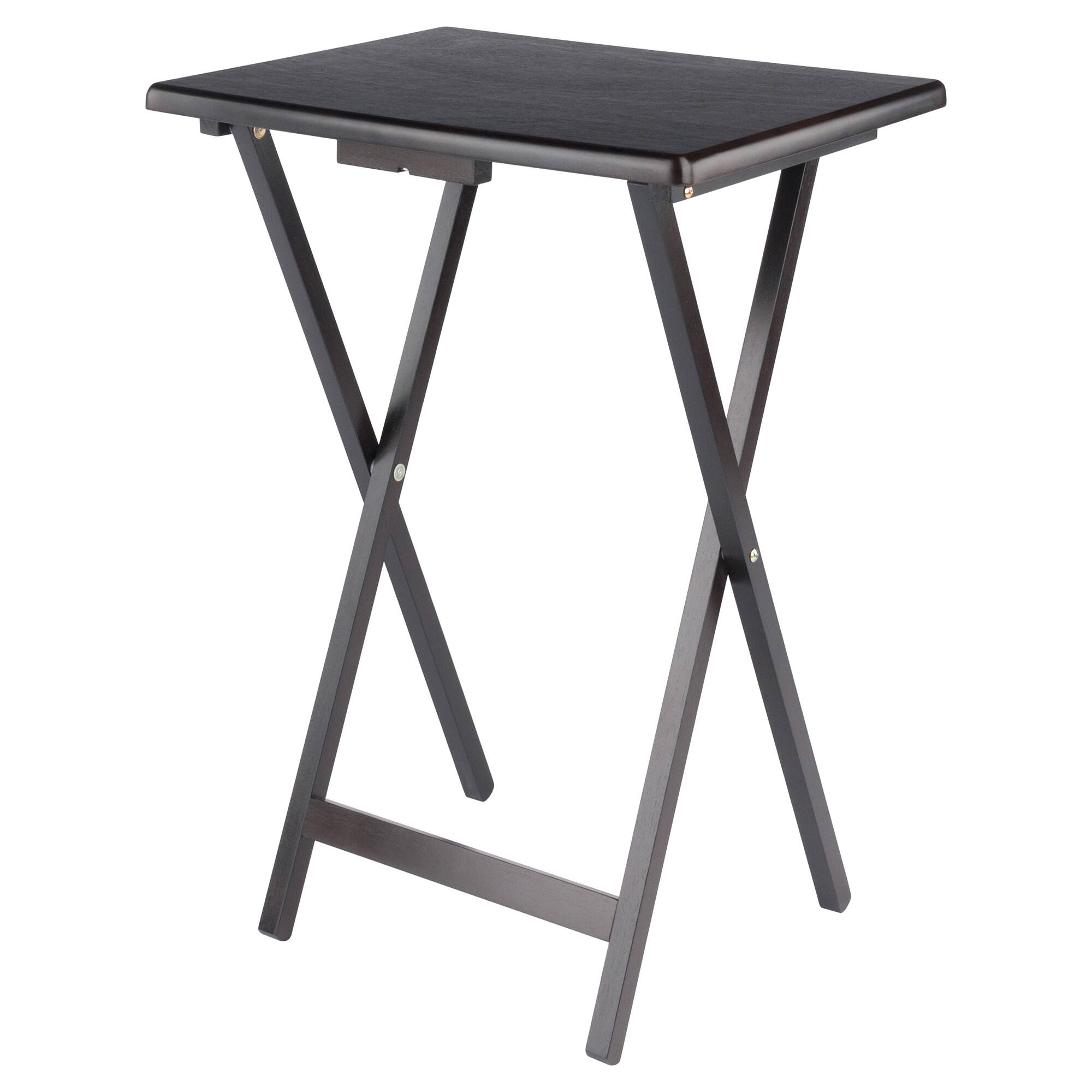 Alt View 10. Winsome Wood - Allen 5-Pc Snack Table Set - Coffee.
