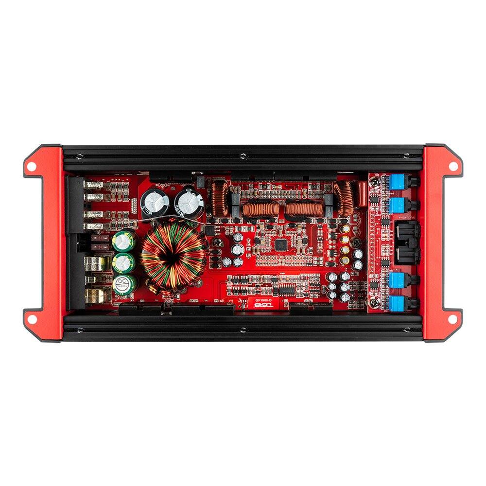 Back. DS18 Audio - GEN-X 4-Channel Class D Car Amplifier, 4 x 150W RMS at 4 Ohm - Black.