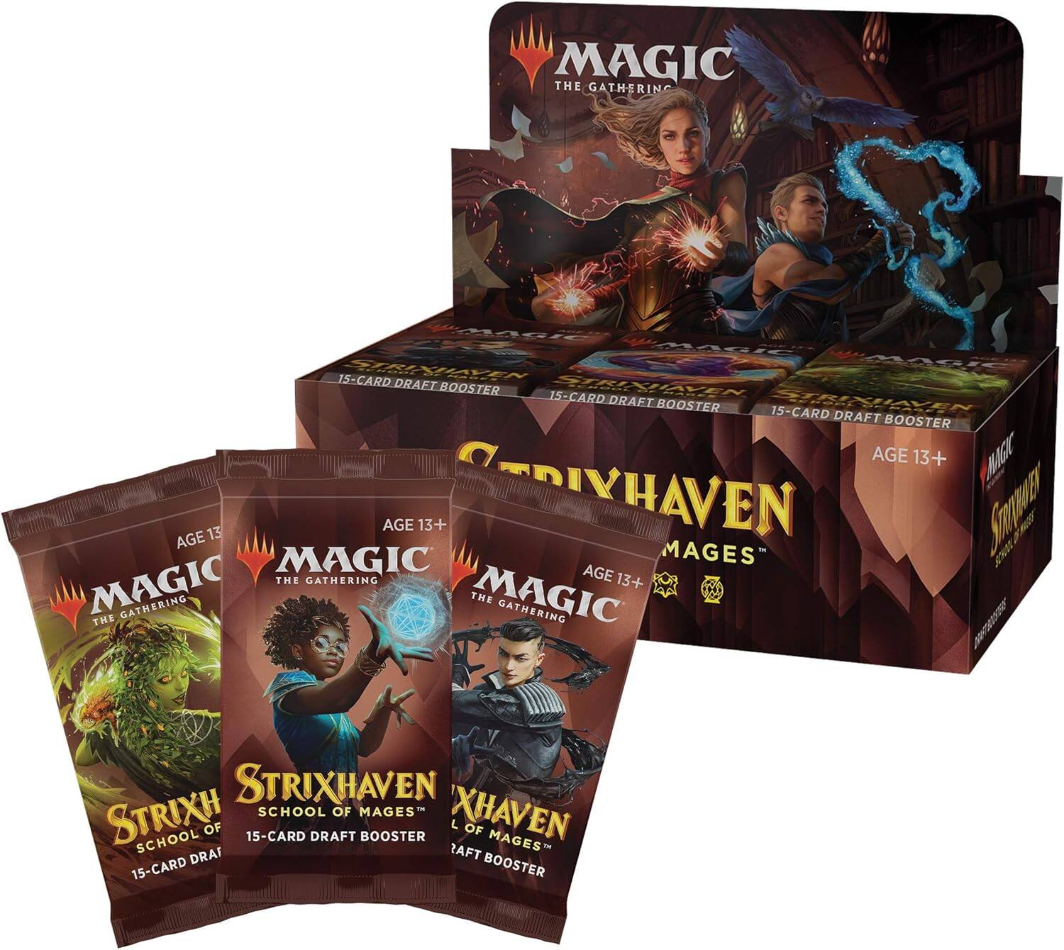 MAGIC THE GATHERING STRIXHAVEN 15-CARD DRAFT BOOSTER AGE 13+