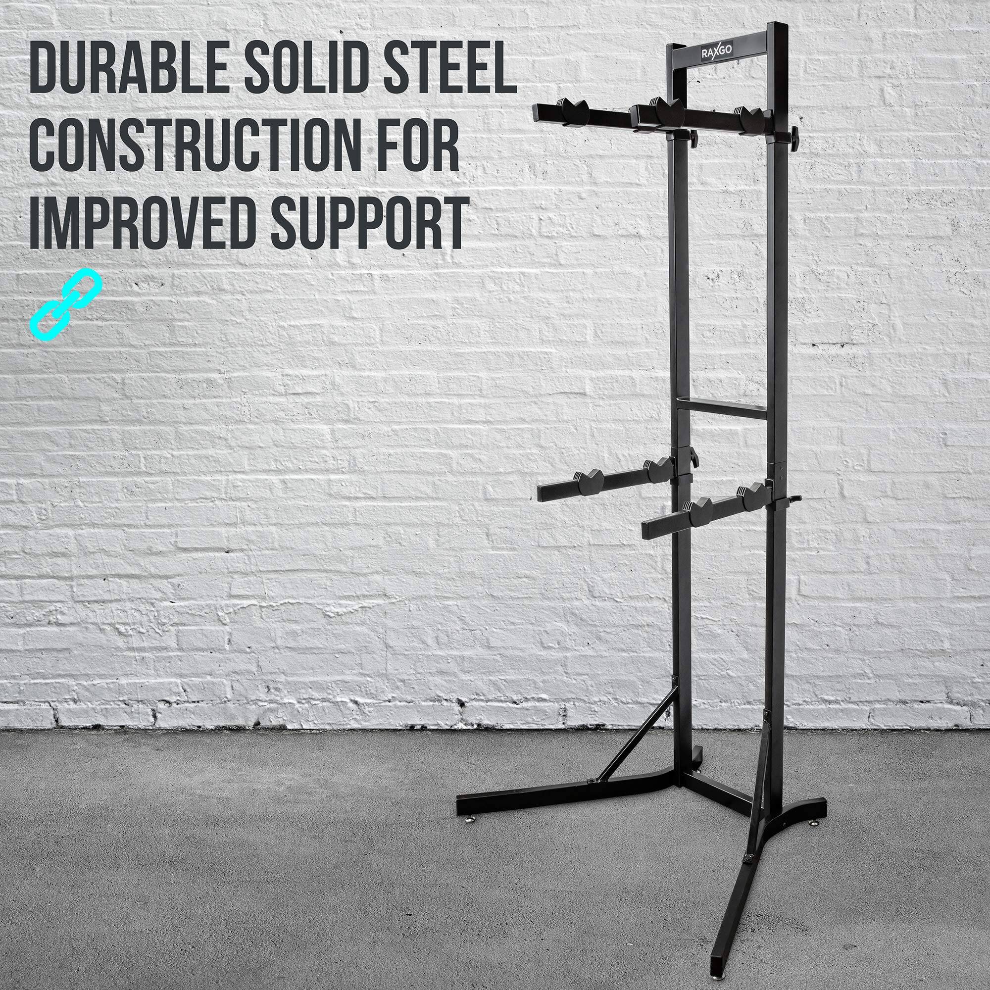 DURABLE SOLID STEEL CONSTRUCTION FOR IMPROVED SUPPORT
RAXGO