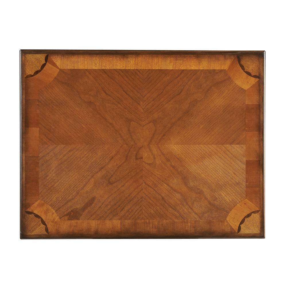 Angle. Butler Specialty - Grace End Table - Medium Brown.