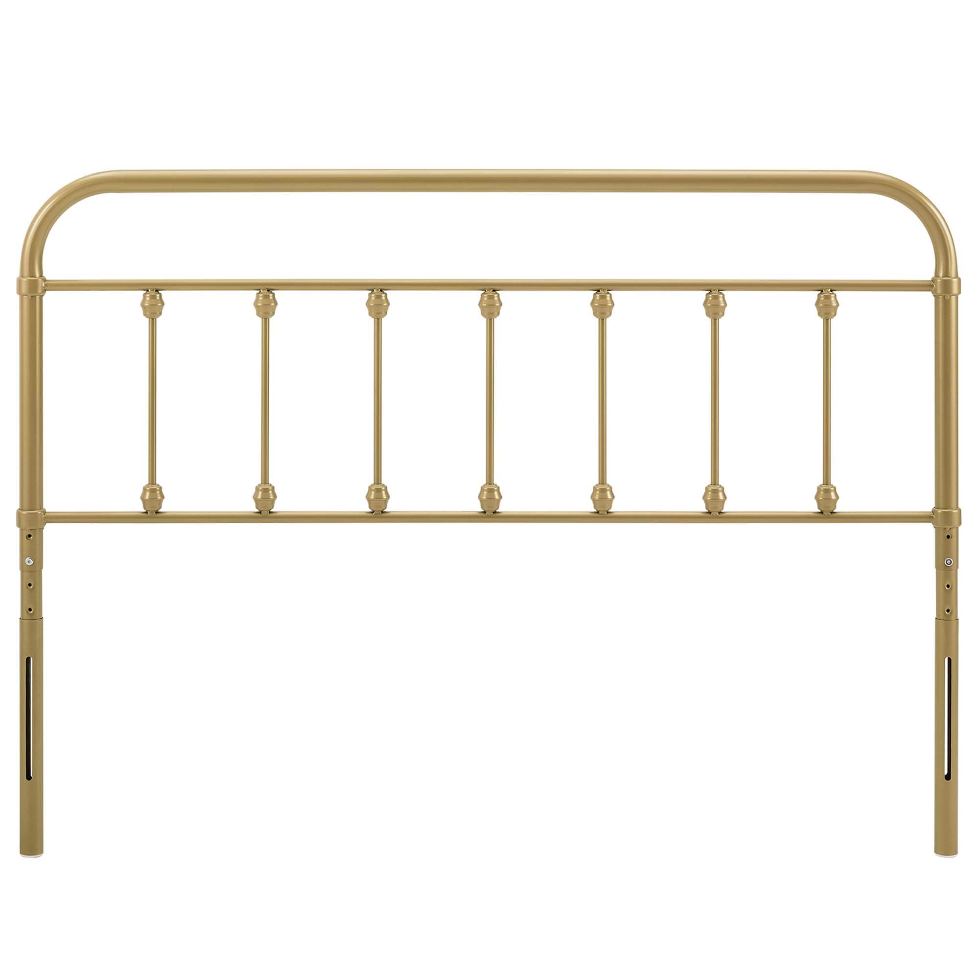 Sage Metal King Headboard by Modway - Yellow