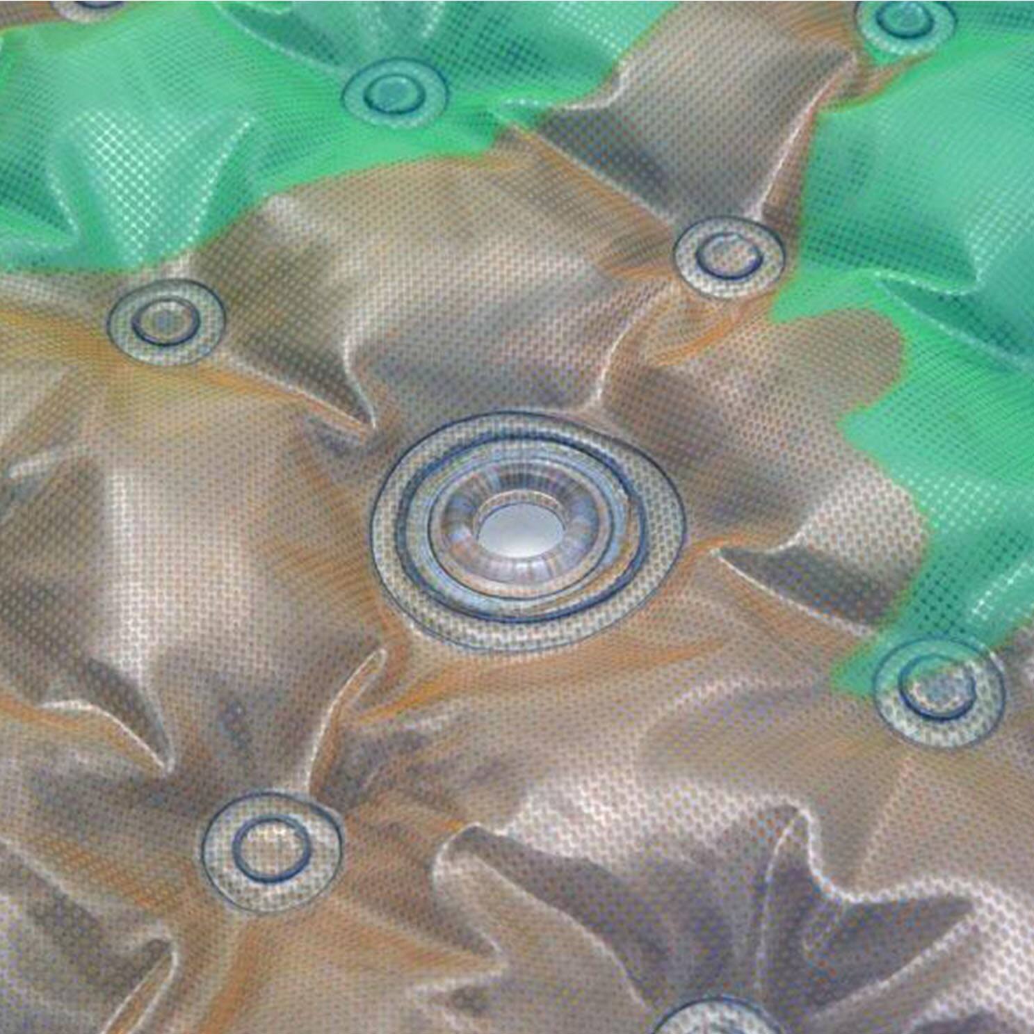 Alt View 3. Solar Sun Rings - Solar Sun Rings UV Resistant Pool Spa Heater Circular Solar Cover, Blue (3 Pack).