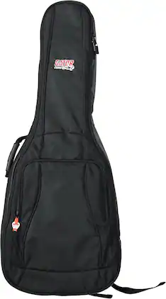 Gator - 4G Series Gig Bag for Acoustic Guitars with 20mm GFLEX Padding and Adjustable Backpack Straps