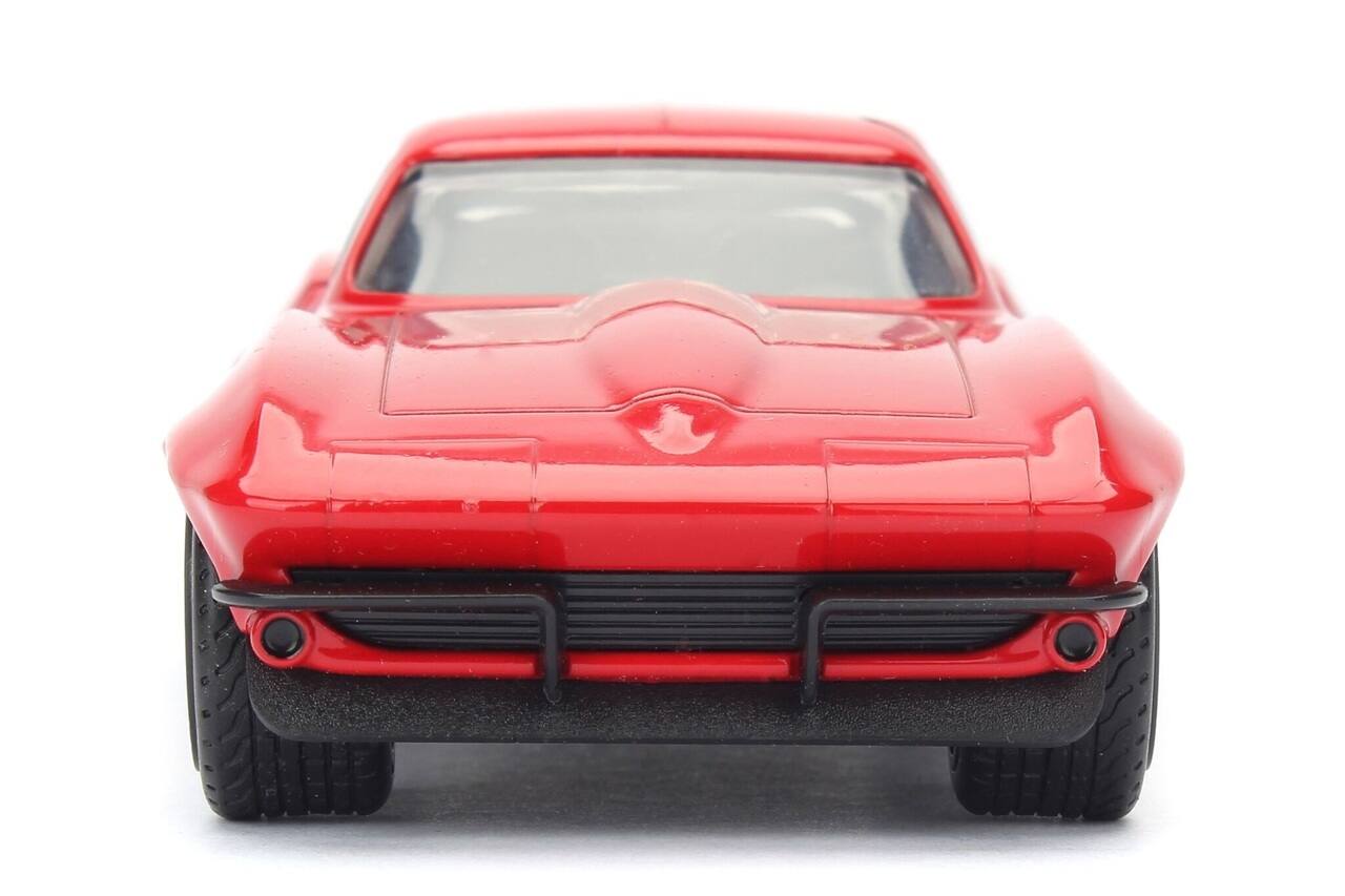 Left. Jada - Letty's Chevrolet Corvette Fast & Furious F8 "The Fate of the Furious" Movie 1/32 Diecast Model Car  by Jada - Red.