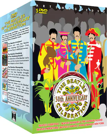 Front. The Beatles - Beatles 50th Anniversary Celebration - DVD.