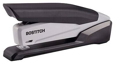Front. Bostitch - EcoStapler Desktop Stapler, 20-Sheet Capacity - Gray/Black.