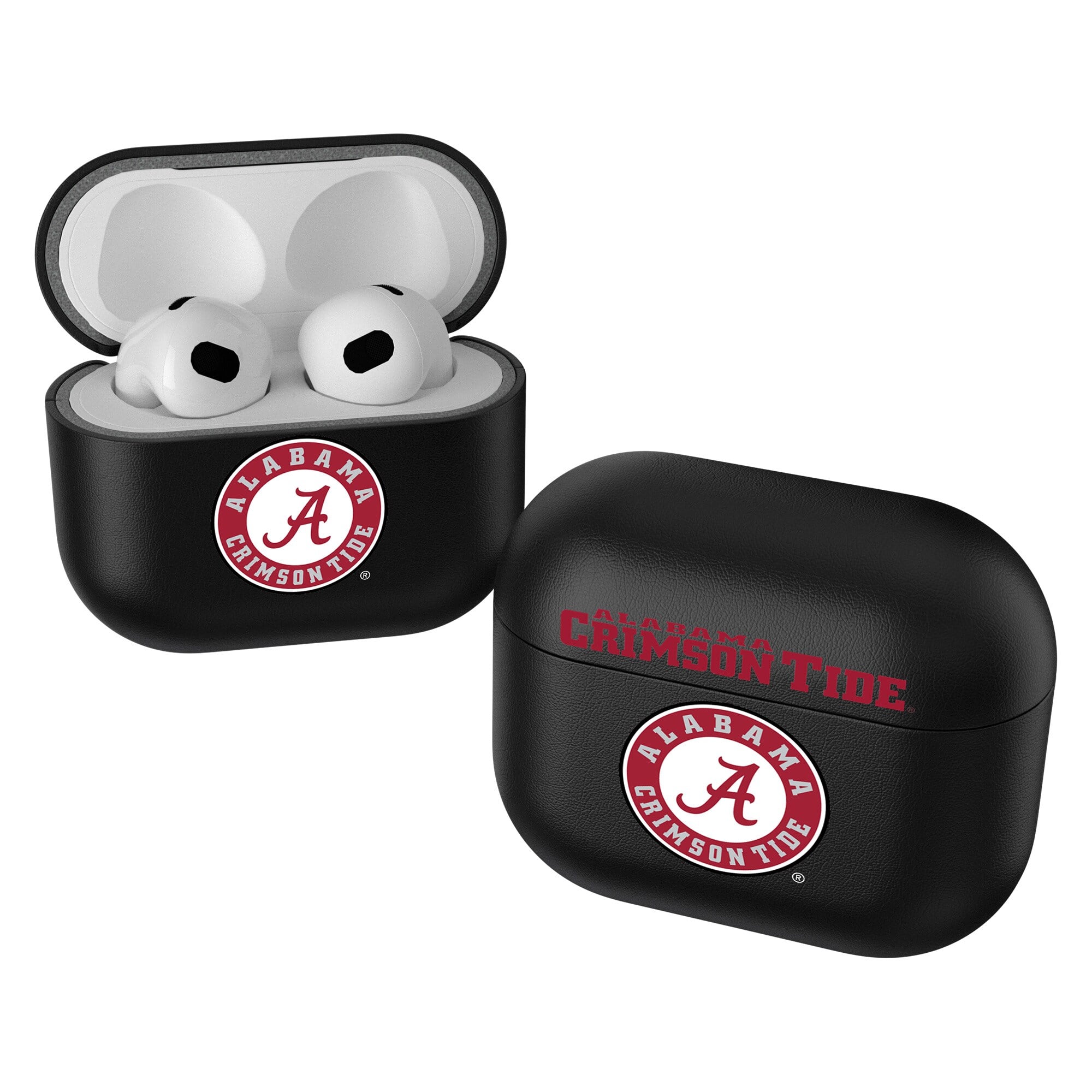 Keyscaper - Alabama Crimson Tide Alabama Crimson Tide Insignia AirPods 3rd Gen Case Cover - Black