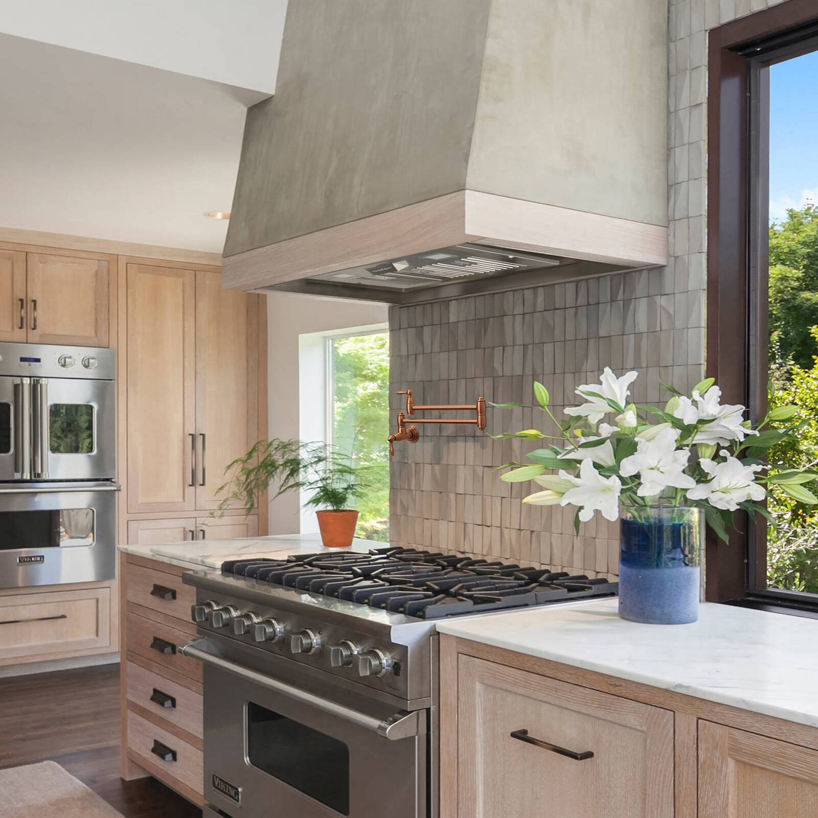 Alt View 7. Akicon - Akicon 36 in. 600 CFM Ducted Range Hood Insert in Stainless Steel - Stainless steel.