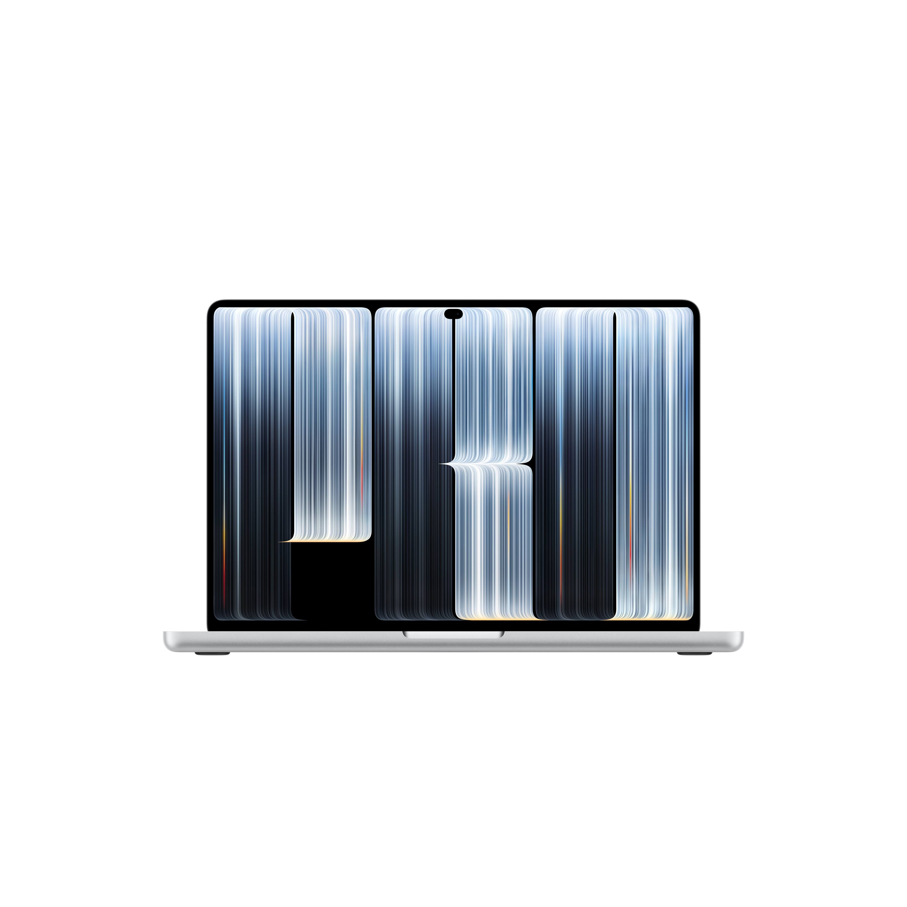 Front. Apple - MacBook Pro 14-inch Laptop with PROLED XDR Touch Display - M5 Pro chip with 15-core CPU - 24GB Memory - 1TB SSD - Silver.