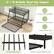 21 + 19 Reliable Metal Slat Support, Provide a large weight capacity, No box spring needed, Effective rust prevention, Long-lasting use, Sturdy Metal Slats, Powder Coated Metal Frame