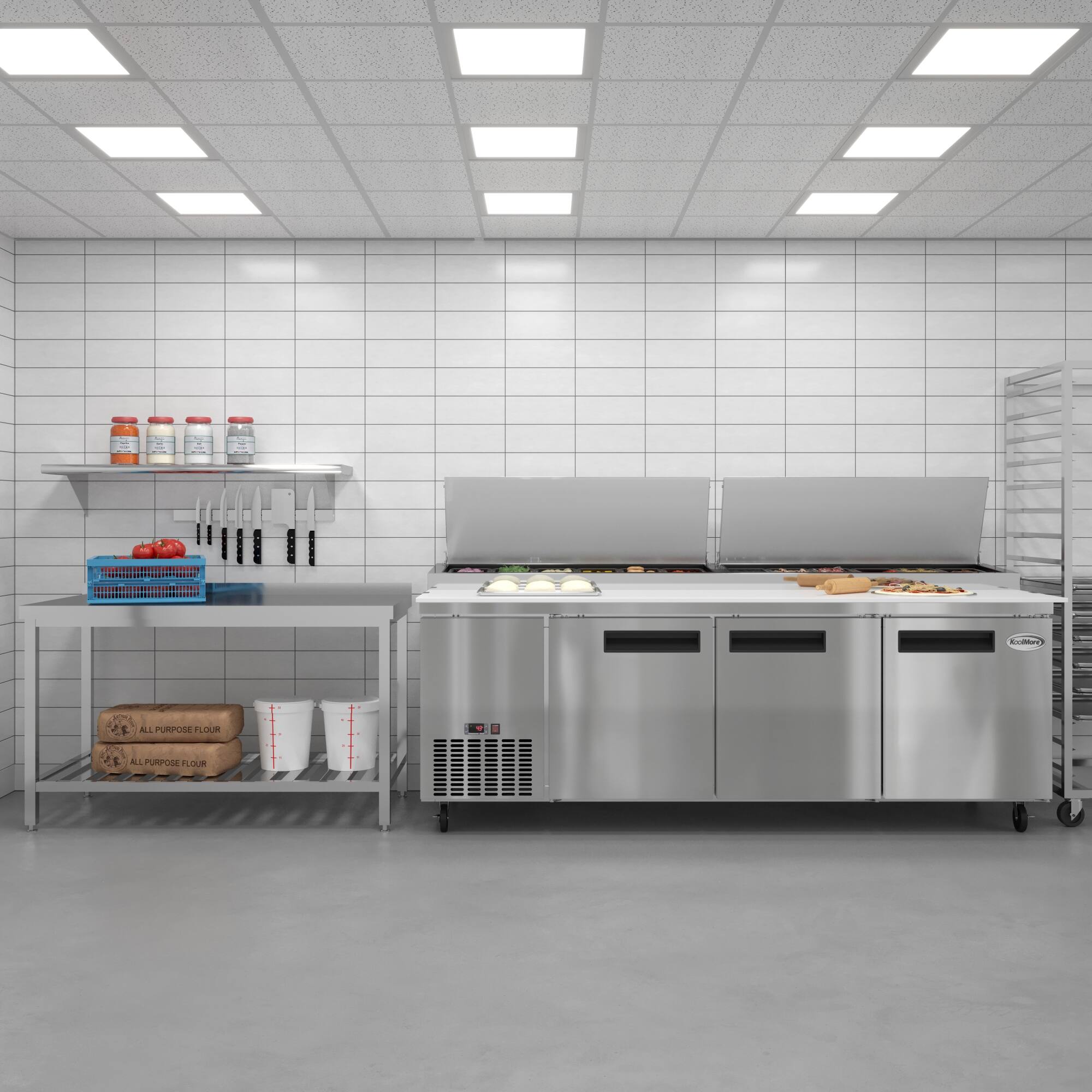 The text on the image reads "ALL PURPOSE FLOUR."