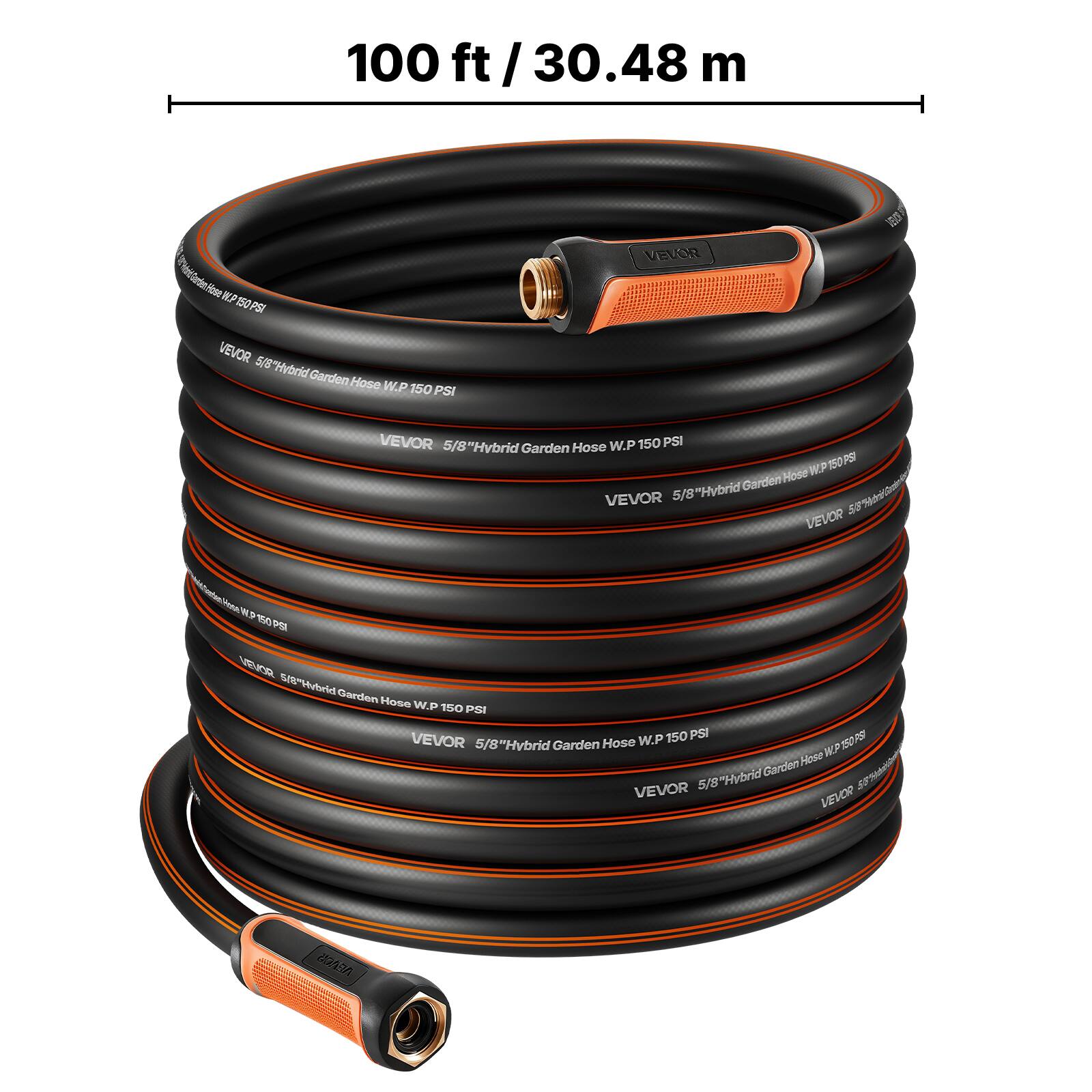100 ft / 30.48 m

VEVOR 5/8" Hybrid Garden Hose W.P 150 PSI

VEVOR 5/8" Hybrid Garden Hose W.P 150 PSI

VEVOR 5/8" Hybrid Garden Hose W.P 150 PSI

VEVOR 5/8" Hybrid Garden Hose W.P 150 PSI

VEVOR 5/8" Hybrid Garden Hose W.P 150 PSI