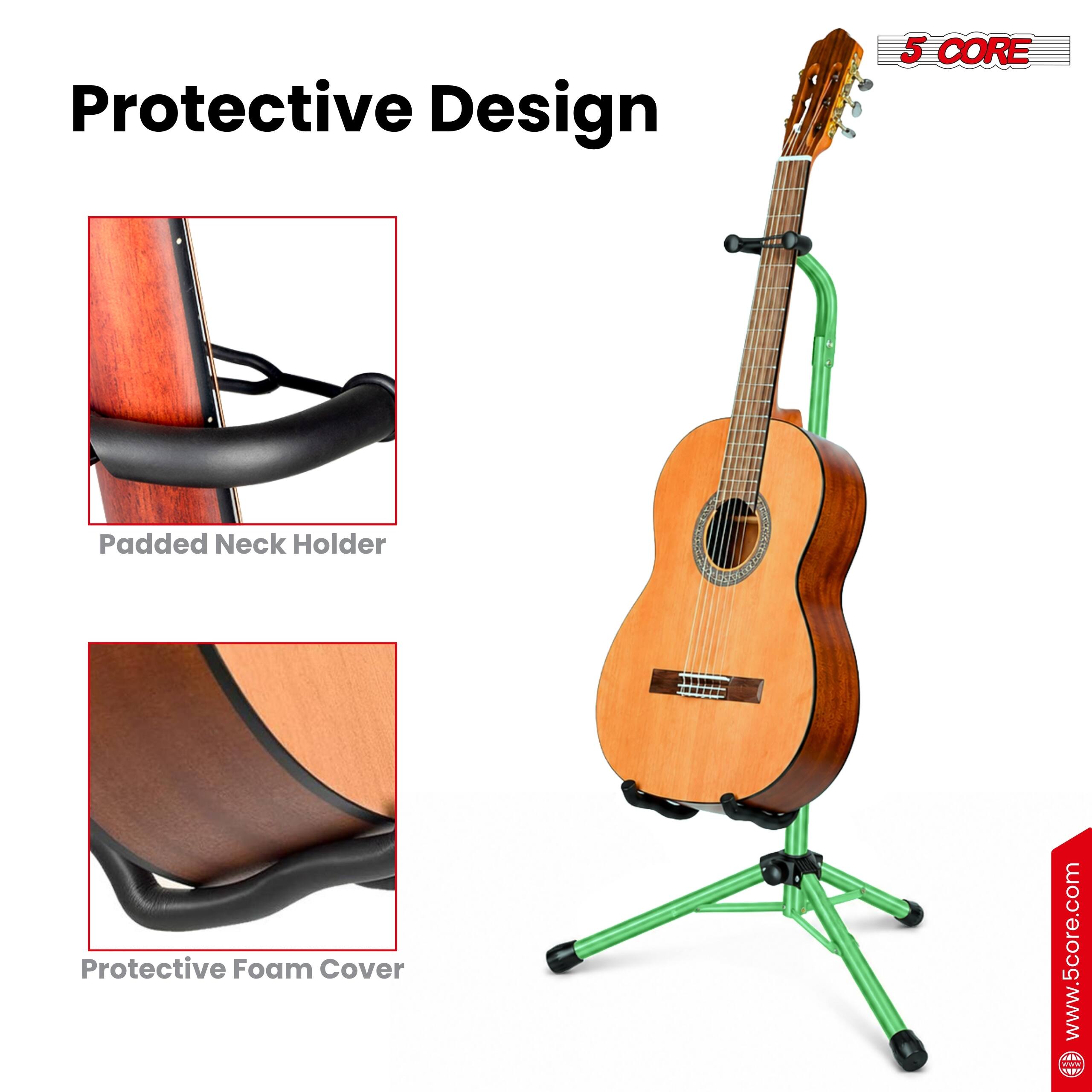 Protective Design

5 CORE

Padded Neck Holder

Protective Foam Cover

ASE MM www.5core.com