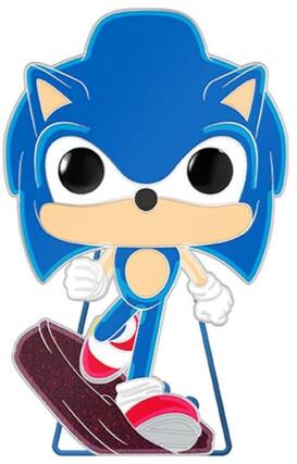 Front. Funko - Funko POP! PINS SONIC: SONIC (Styles May Vary) - COLLECTIBLES - Multicolor.