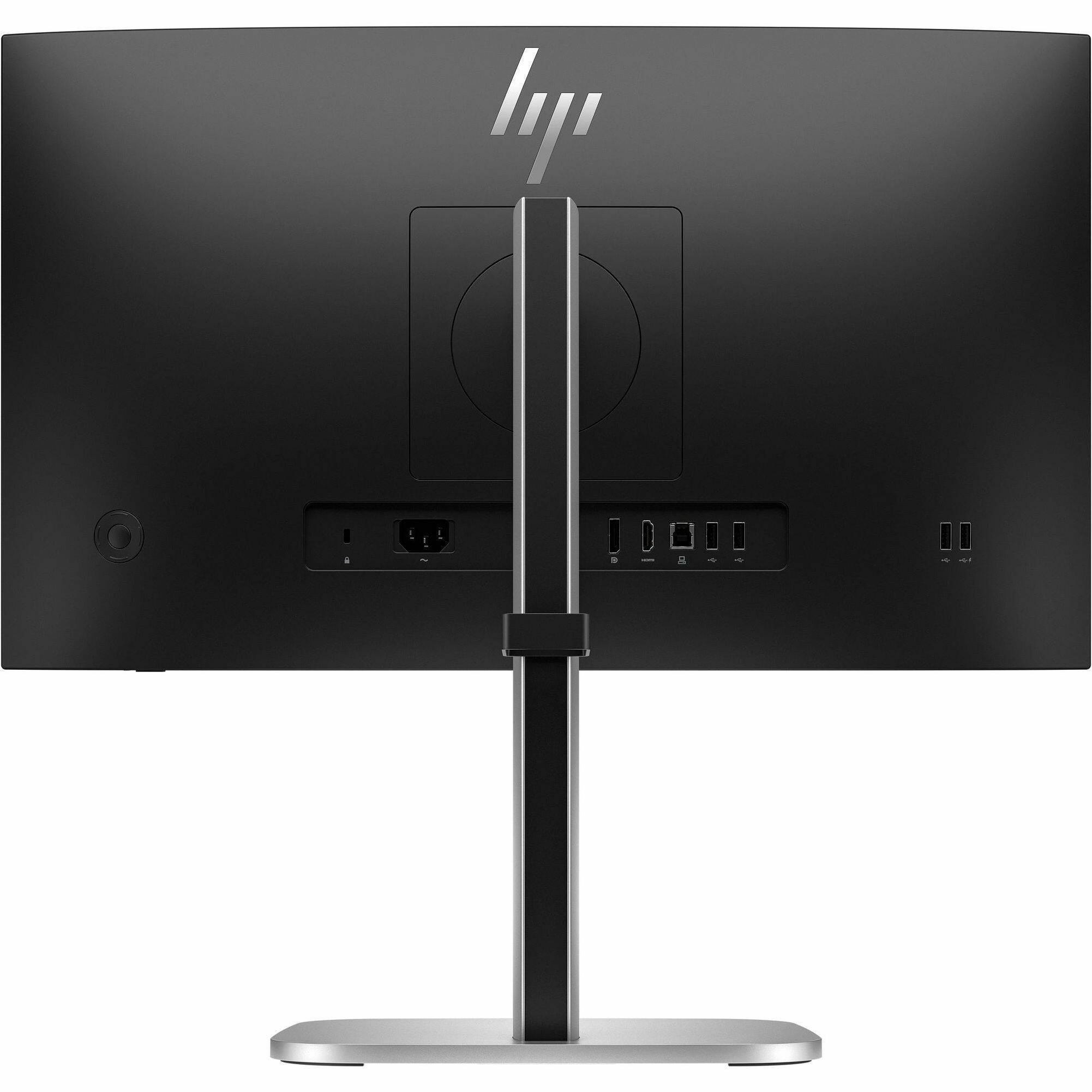 Alt View 3. HP - HP 524pf 24" Class Full HD LCD Monitor - 16:9 - Jet Black - 23.8" Viewable - In-plane Switching (IPS) Technology - 1920 - Black.