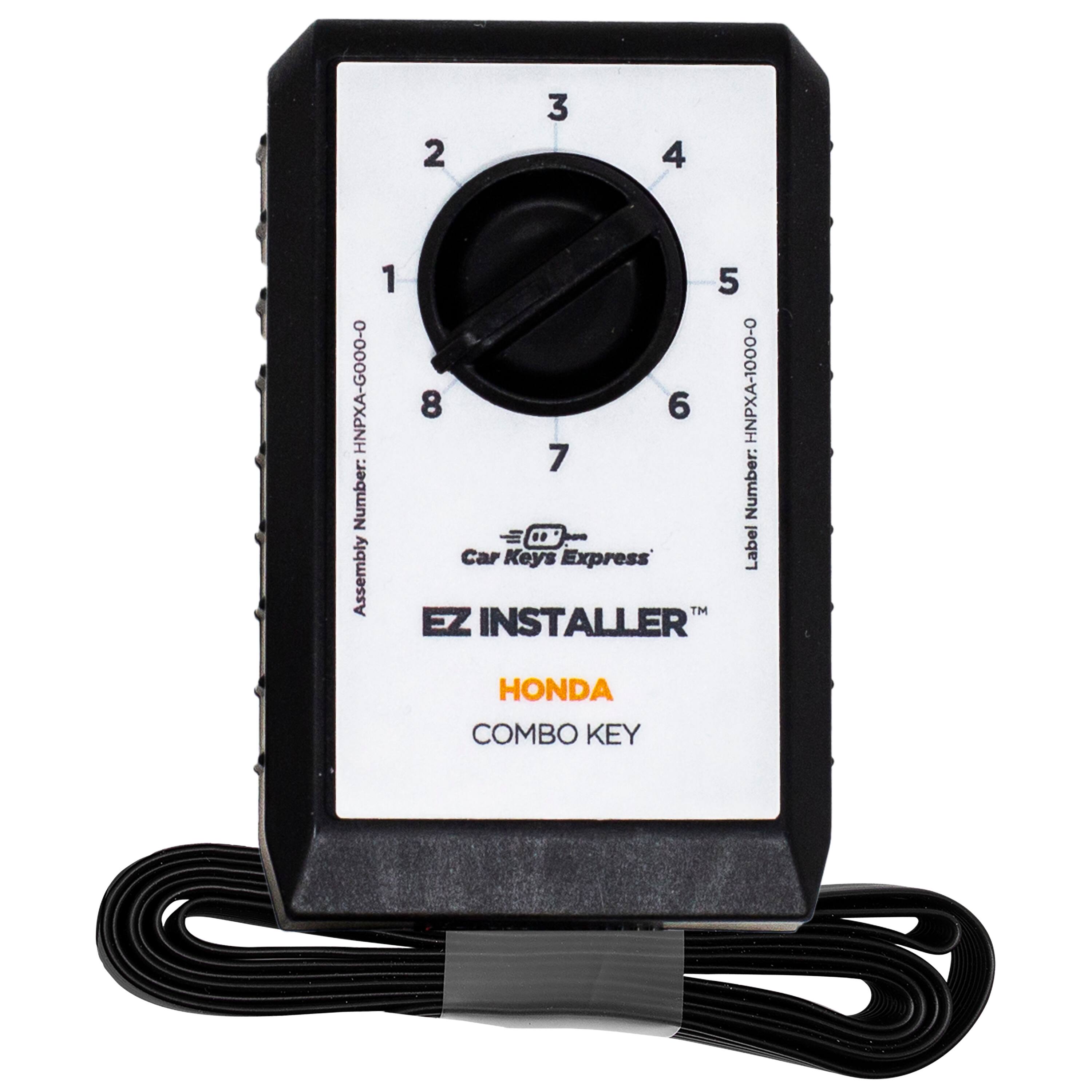 Assembly Number: HNPXA-G0000-O  
Car Keys Express Label  
EZ INSTALLER™  
HONDA  
COMBO KEY  

Label Number: HNPXA-10000-O
