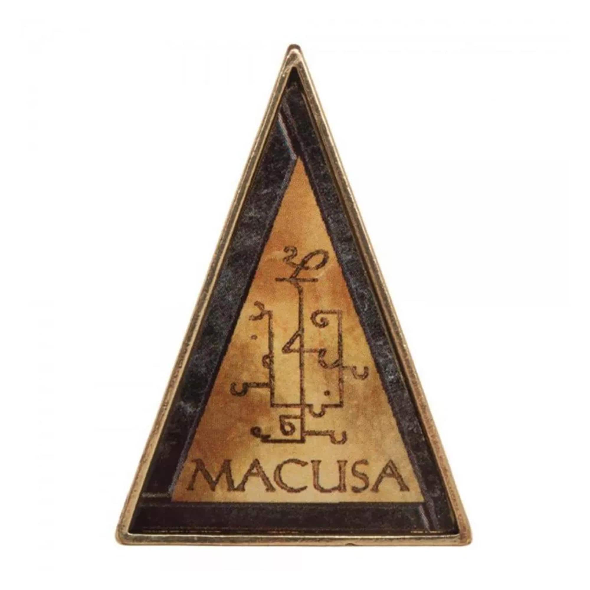 Bioworld - Fantastic Beasts And Where To Find Them M.A.C.U.S.A. Lapel Pin - Brown