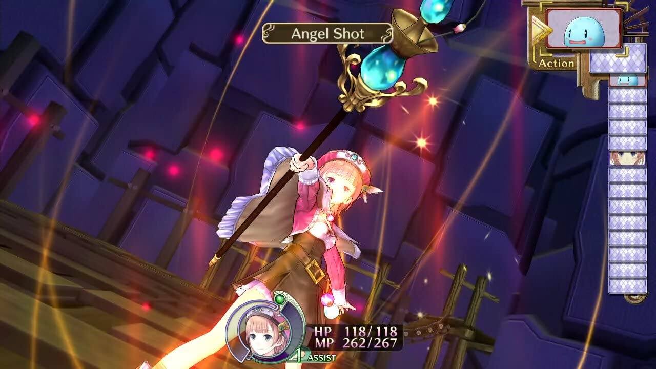 Angel Shot  
Action  
HP 118/118  
MP 262/267  
ASSIST