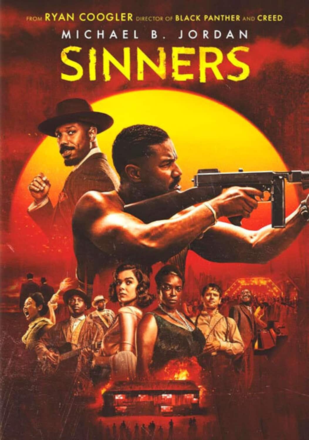 Front. Sinners   - DVD.