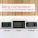 Sizing Comparison
Countertop Microwave Ovens
1.4 cu. ft.
1.5 cu. ft.
1.6 cu. ft.