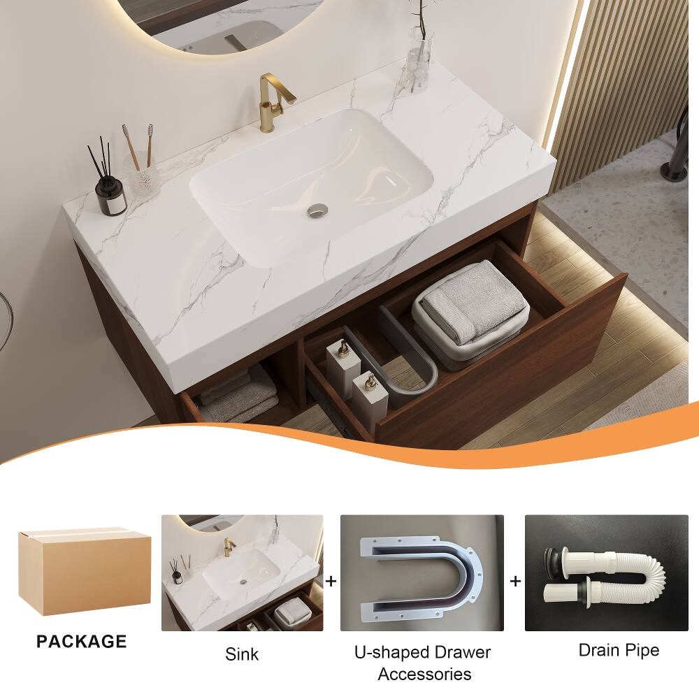 PACKAGE  
Sink  
U-shaped Drawer Accessories  
Drain Pipe